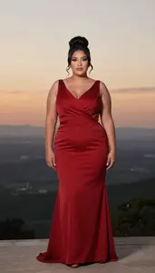 Latina Woman In Her Early 20s With Pear Shaped Figure With Jet Black Elegant