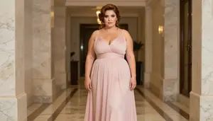 Mediterranean Woman In Her Early 30s With Heavy With Chestnut Elegant Updo