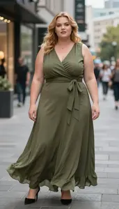 Nordic Woman In Her Early 20s With Obese With Honey Blonde Layered Hair Wearing