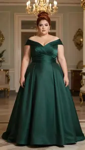 Persian Woman In Her Early 30s With Full Figured And Curvy Figure With Auburn