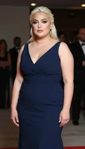 Persian Woman In Her Late 30s With Full Figured And Curvy Figure With Platinum