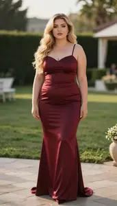 Turkish Woman In Her Mid 20s With Curvy Figure With Blonde Long Flowing Hair