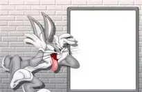 Bugs Bunny Cartoon Photo Frame