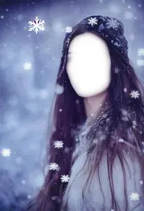 Woman Fashion Long Hairstyle, Snow