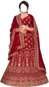 Velvet Bridal Lehenga Choli, Style, Ethnic