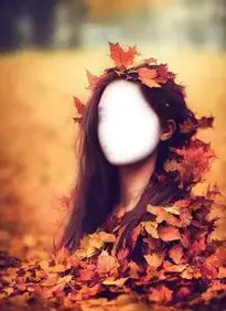 Woman Leaves