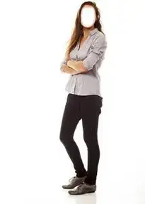 Smiling, Woman, Female