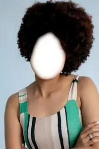 Woman, Afro, Natural Hair