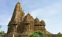 Khajuraho Kandariya Mahadeo Temple background wallpaper