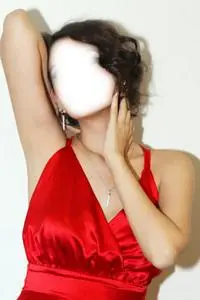 Woman, Red Dress, Glamorous