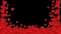 Heart, Transparent, Love background wallpaper