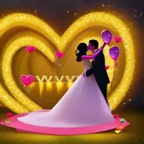 Wedding Anniversary Image. Add Your Photos