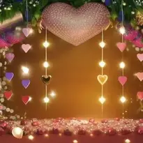 Wedding Background. Add Your Photos