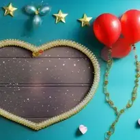 Wedding Background. Add Your Photos