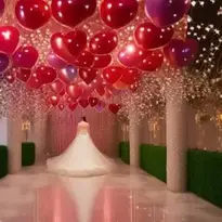 Wedding Background. Add Your Photos
