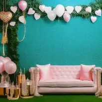 Wedding Background. Add Your Photos