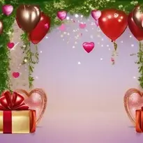 Wedding Background. Add Your Photos
