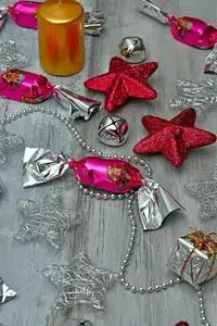 Glamour Christmas Ornament background phone wallpaper