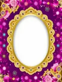 Beautiful Floral Photo Frame