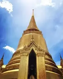 Thailand Big Palace Jade Buddha Temple background phone wallpaper