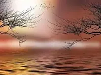 Fantasy Landscape Mystical background wallpaper