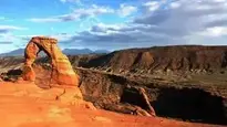 Grand Canyon Delicate Arch Majestic background wallpaper