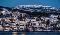 Norway Coast Line Water Scandinavia wallpaper