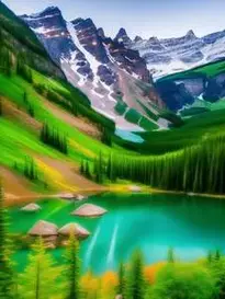 Beautiful Nature Scenery Background Wallpaper