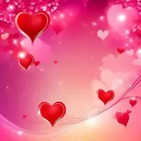 Beautiful Love Hearts Background