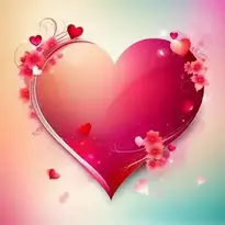 Beautiful Love Hearts Background