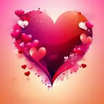 Beautiful Love Hearts Background