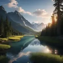 Beautiful Nature Scenery Background Wallpaper