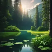 Beautiful Nature Scenery Background Wallpaper