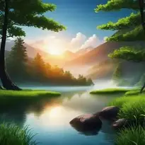 Beautiful Nature Scenery Background Wallpaper