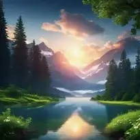 Beautiful Nature Scenery Background Wallpaper