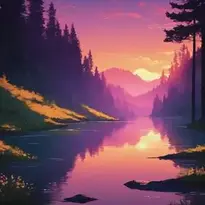Nature Scenery Background, Add Your Photos