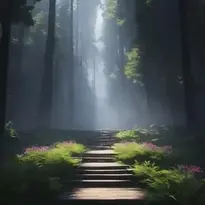 Nature Scenery Background, Add Your Photos