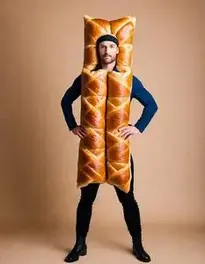 Sausage Roll Fancy Dress face swap