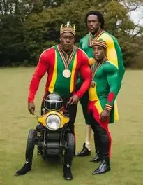 Cool Runnings Fancy Dress face swap
