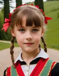 Sound Of Music Fancy Dress face swap