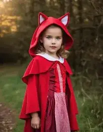 Little Red Riding Hood Fancy Dress face swap