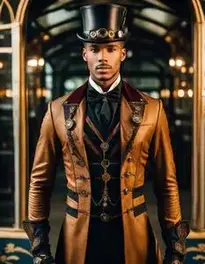 Steampunk Fancy Dress face swap