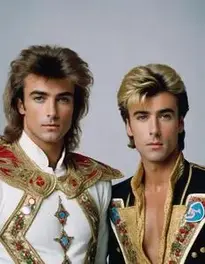 Wham Fancy Dress face swap