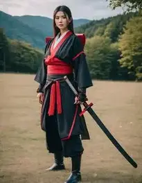 Katana Fancy Dress face swap