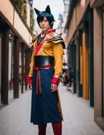 Yoru Cosplay Fancy Dress face swap