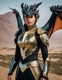 Ender Dragon Fancy Dress face swap