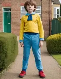 Horrid Henry Fancy Dress face swap