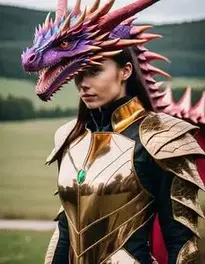 Ender Dragon Fancy Dress face swap