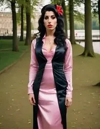 Amy Winehouse Fancy Dress face swap