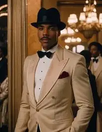 Harlem Nights Outfit Fancy Dress face swap